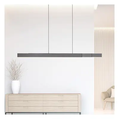 Moto-Rise LED hanglamp, platina, aluminium, CCT - PURE PURE Moto-Rise - Woonkamer - Modern - Metaal - Meerdere lampen