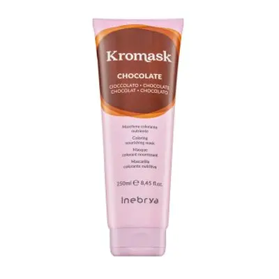 Inebrya Kromask Coloring Nourishing Mask voedend masker met kleurpigmenten voor bruin haar Chocolate 250 ml
