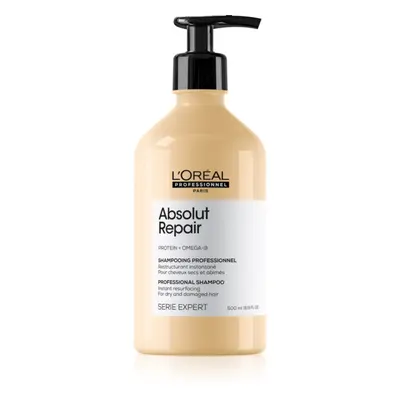 L´Oréal Professionnel Série Expert Absolut Repair Gold Quinoa + Protein Shampoo Voedende Shampoo voor zeer beschadigd haar 500 m
