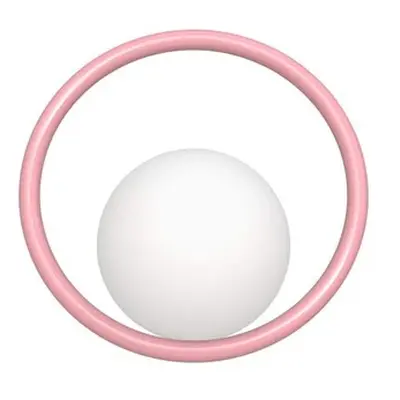 Hula Hoop Wandlamp HW Bubblegum Pink - Swedish Ninja - Woonkamer - Metaal