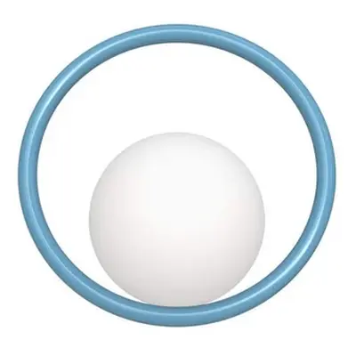 Hula Hoop Wandlamp HW Scandi Blue - Swedish Ninja - Woonkamer - Metaal