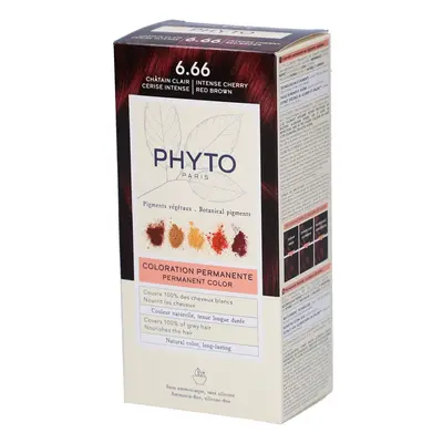Phyto Color coloration cheveux sans ammoniaque teinte 6.66 1 pcs