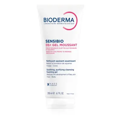 Bioderma Sensibio DS+ Gel Moussant gel nettoyant peaux sensibles 200 ml