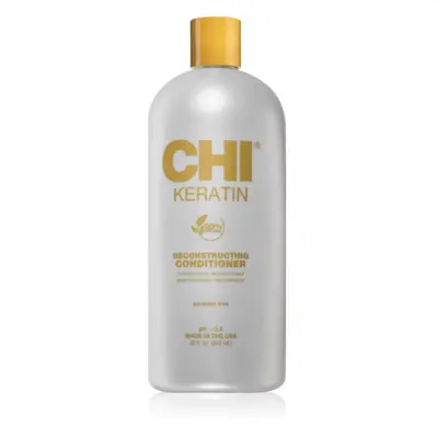 CHI Keratin après-shampoing à la kératine pour cheveux secs et indisciplinés 946 ml