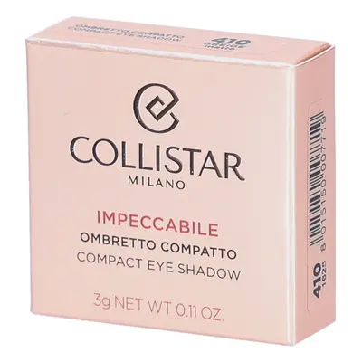 Collistar Impeccabile Compact Eyeshadow fards à paupières intenses 410 Greige Matte 3 g