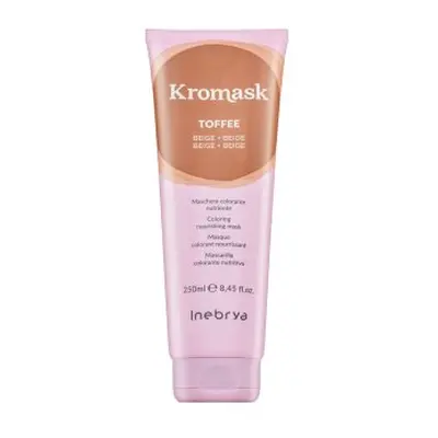 Inebrya Kromask Coloring Nourishing Mask voedend masker met kleurpigmenten om de kleur te doen herleven Toffee 250 ml