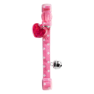 Hunter KHB Glossy Dots Kattenhalsband - Roze