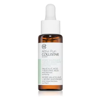 Collistar Attivi Puri Salicylic Acid + Succinic Acid sérum purifiant détoxifiant 30 ml