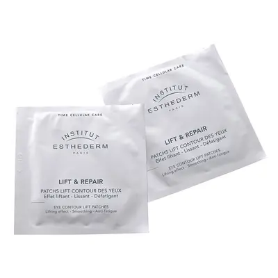Institut Esthederm Lift & Repair Eye Contour Lift Patches masque liftant yeux forme de patchs (Cellular Care) 10 x 2 pcs