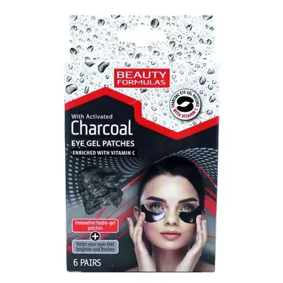 Beauty Formulas Houtskool Gel Oogmasker - 6 paar