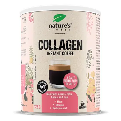 Nature's Finest Collagen Coffee | collageenpoeder + hyaluronzuur + MSM + biotine | Arabica-koffiemix