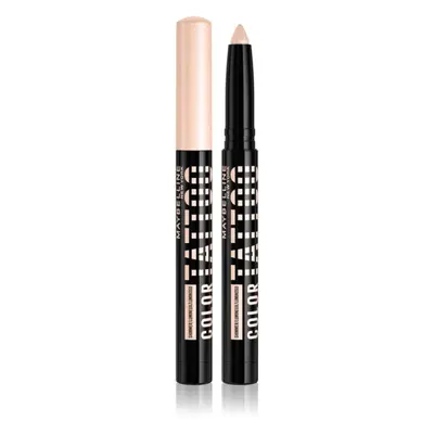 MAYBELLINE NEW YORK Color Tattoo 24 HR fard à paupières et crayon yeux teinte 10 I am Shining 1.4 g
