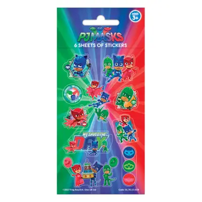 Pyjama helden stickers 6 vellen