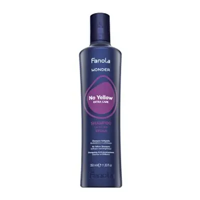 Fanola Wonder No Yellow Extra Care Shampoo shampoing neutralisant les reflets jaunes 350 ml