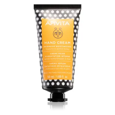 Apivita Hand Care Hand Cream Honey Rich texture crème hydratante mains au miel 50 ml