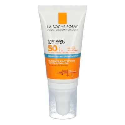 La Roche-Posay Anthelios UVmune 400 Hydraterende Crème Zonder Parfum SPF50+ | Gevoelige huid Mexoryl en Glycerine 50