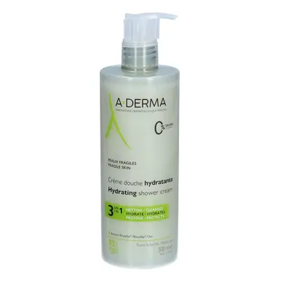 A-Derma Essentiële Verzorgingen Hydraterende Douchecrème | Gevoelige Huid 500 Crème