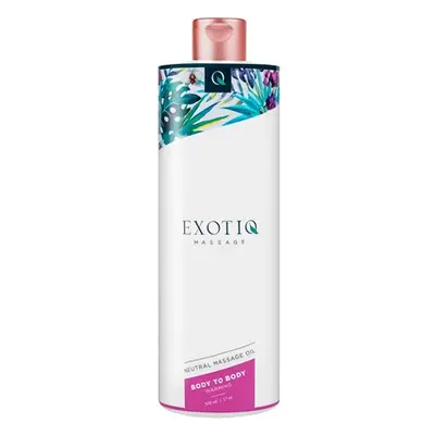 Exotiq Lichaam tot Lichaam Verwarmende Massageolie - 500ml