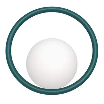 Hula Hoop Wandlamp HW Peacock Green - Swedish Ninja - Woonkamer - Metaal
