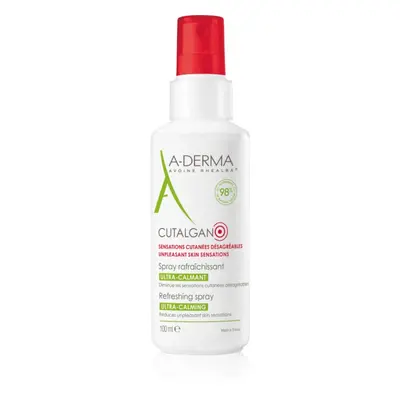 A-Derma Cutalgan Spray Rafraîchissant Ultra-Calmant spray apaisant anti-irritations et anti-grattage 100 ml