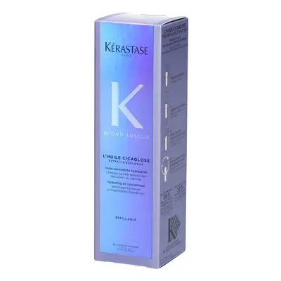 Kérastase Blond Absolu L'huile Cicagloss huile hydratante pour cheveux blonds et méchés 75 ml