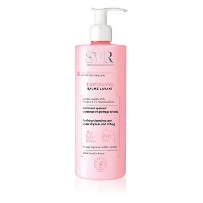 SVR Topialyse baume lavant pour peaux sèches et irritées 400 ml