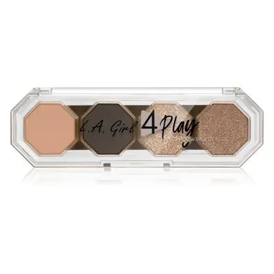 L.A. Girl, 4 Play Oogschaduwpalet, GES232 Seduce, 0,11 oz (3,2 g)