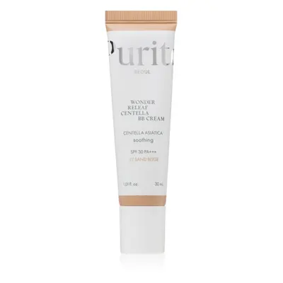 Purito Wonder Releaf Centella BB Cream SPF 30 PA+++ BB crème om de huidskleur te egaliseren 27 Sand Beige 30 ml