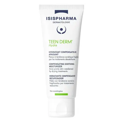 ISISPHARMA Teen Derm Hydra crème hydratante et apaisante pour peaux grasses sujettes à l'acné 40 ml