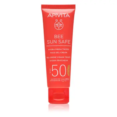Apivita Bee Sun Safe Hydra Face Tinted Gel-Cream SPF50 gel-crème teinté SPF 50 50 ml