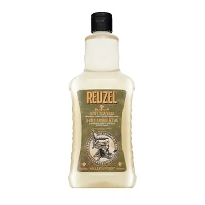 Reuzel 3-in-1 Tea Tree Shampoo shampoo, conditioner en douchegel 1000 ml