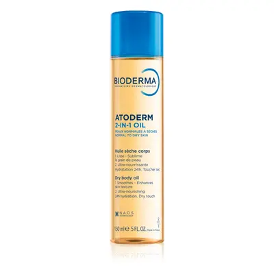 Bioderma Atoderm 2-in-1 Oil huile nourrissante intense pour peaux sèches 150 ml