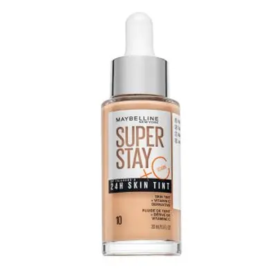Maybelline Super Stay 24H Skin Tint + Vitamin C serum om de huidskleur te egaliseren 10 30 ml