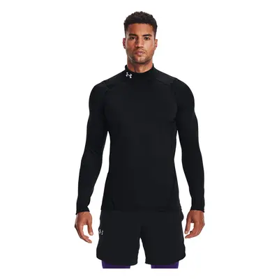 T-shirt Under Armour Cg Armour Fitted Mock Black/ White XXL