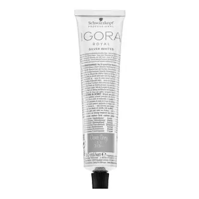 Schwarzkopf Professional Igora Royal SilverWhite Permanent White Refining Color Creme professionele permanente haarkleuring voor