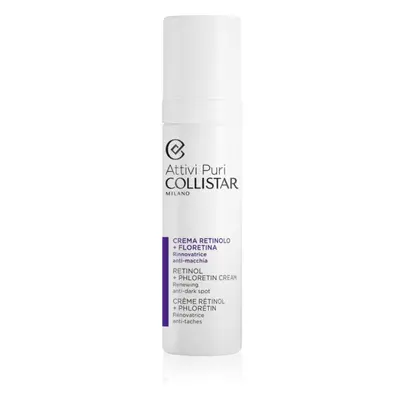 Collistar Attivi Puri Retinol + Phloretin crème de nuit active pour réduire les taches pigmentaires au rétinol 50 ml