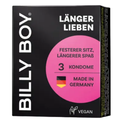 Billy Boy LÃ¤nger Lieben Condooms - 3 stuks