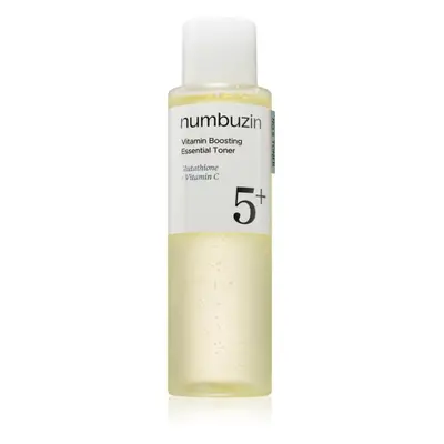 Numbuzin No. 5 Glutathione Vitamin Concentrated Toner lotion tonique hydratante pour un teint unifié 200 ml