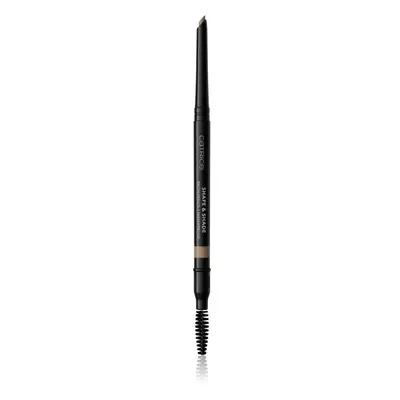 Catrice Shape & Shade Brow Pencil crayon pour sourcils avec brosse teinte 020 Ashy Blonde 0.35 g