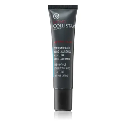 Collistar Uomo Attivi Puri Eye Contour Hyaluronic Acid + Caffeine Eye Contour crème illuminatrice yeux effet anti-âge 15 ml