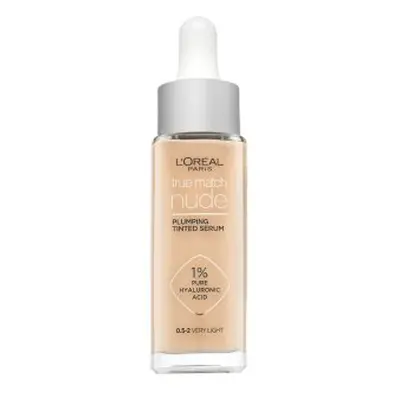 L´Oréal Paris True Match Nude Plumping Tinted Serum serum om de huidskleur te egaliseren 0.5-2 Very Light 30 ml
