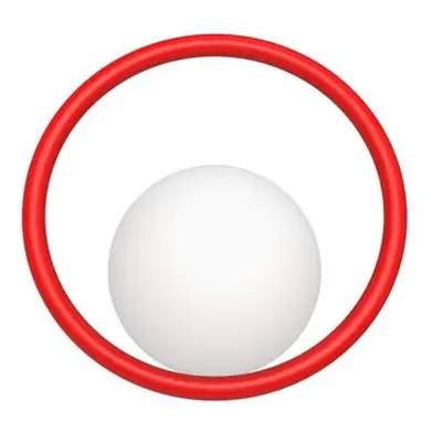 Hula Hoop Wandlamp HW Strawberry Red - Swedish Ninja - Woonkamer - Metaal