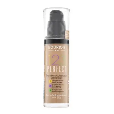 Bourjois 123 Perfect fond de teint liquide pour un look parfait teinte 55 Beige Fonce SPF 10 30 ml