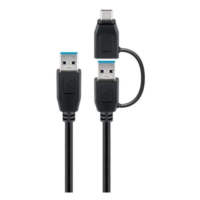Goobay USB 3.0 kabel USB-A naar USB-C adapter - 2 meter