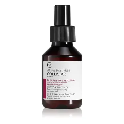 Collistar Hair Phyto-Keratin Oil Restructuring Nourishing huile régénérante cheveux à la kératine 100 ml