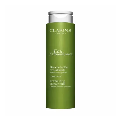 Clarins Eau Extraordinaire Revitalizing Shower Milk lait de douche anti-sécheresse de la peau 200 ml