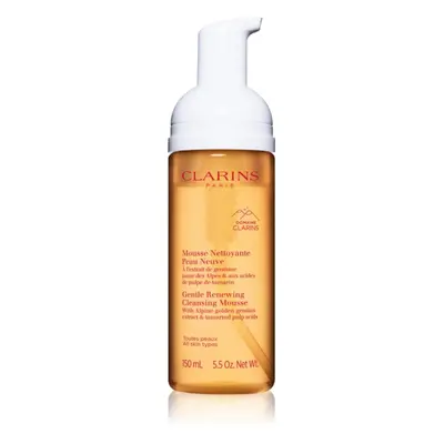 Clarins Cleansing Gentle Renewing Cleansing Mousse mousse nettoyante douce pour tous types de peau 150 ml