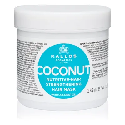 Kallos Coconut Nutritive-Hair Strengthening Mask versterkend masker voor alle haartypes 1000 ml