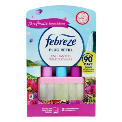 Febreze 3Volution Hinch Wildflowers Plug Refill Luchtverfrisser â 20ml