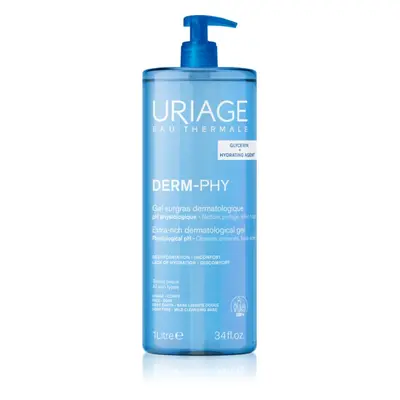 Uriage DERM-PHY Extra Rich Dermatological Gel gel nettoyant doux 1000 ml